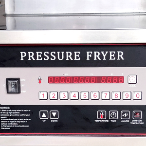 <span class=keywords><strong>Friteuse</strong></span> à pression au <span class=keywords><strong>gaz</strong></span> GPL/propane/<span class=keywords><strong>butane</strong></span> Henny Penny à 4 têtes, qualité commerciale, en acier inoxydable, 80 000 BTU - Product Image 2