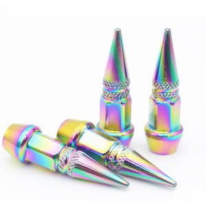 Tapa de Válvula de Bala Universal de Acero Inoxidable para <span class=keywords><strong>Bicicleta</strong></span>, Motocicleta, Válvula sin Cámara, Modificación Personalizada, <span class=keywords><strong>Exterior</strong></span> de Automóvil - Product Image 5