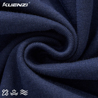 Camiseta Kuenzi Extra Grande de 240 g/m², 100 % Algodón, Manga Corta, con Diseño de Rayas y Bloques de Color para Mujer
