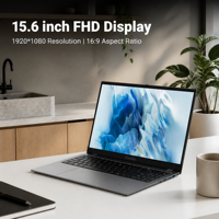 Ordinateur portable 15,6 pouces, écran FHD 16:9, Intel N5030, Windows 11 Pro, connectivité rapide et haute vitesse pour étudiants et professionnels
