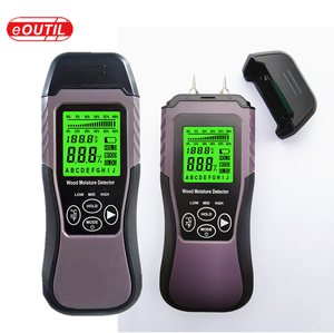 Humidimètre EOUTIL pour bois, sol, béton, cloisons sèches, matériaux de construction, écran LCD, batterie 9V, MT1905, matériau ABS, garantie 12 mois - Product Image 3