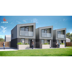 Fiable y barato ligero prefabricada Villa marco de acero moderno pequeña cabaña casa montaje de luz de acero de construcción-<span class=keywords><strong>comprar</strong></span> luz Ste - Product Image 6