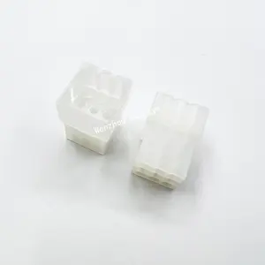 Chất lượng cao 03091064 hình chữ nhật Vỏ đựng 6 pin 5.03mm 0309-1064 nối loạt Molex 1261