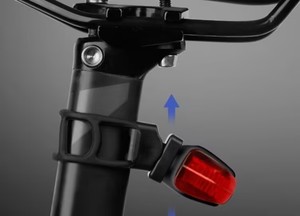 Waterproof and USB Rechargeable <b>Wireless</b> Control Mountain Bike Taillight and Convenient to Use - Product Image 3