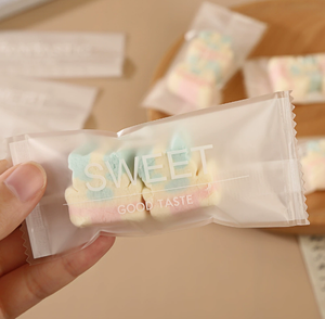 New Mango Milk Cake <b>Packaging</b> <b>Bags</b>, Machine-Sealed Biscuit Snowflake Crisp, Nougat Candy, Transparent Baking <b>Bags</b> - Product Image 4