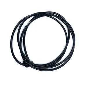 black transparent soft Silicone Rubber Tube Pressure Steam Hose Strength High Temperature Resistant Silicone-coated Fire Sleeve