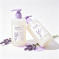 Détergent à lessive au parfum naturel de lavande, parfum longue durée, élimination des taches tenaces, liquide de nettoyage des vêtements