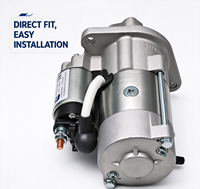 Moteur de démarrage authentique 12V 3KW 10T 5302289F pour moteur de chariot élévateur Foton Cummins QSF2.8 / ISF2.8