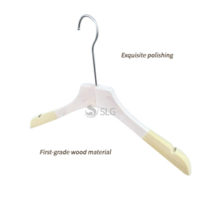 Sang Trọng Nhung Đổ Xô Bằng Gỗ Áo Móc Áo Gỗ Cao Cấp Quần Áo Móc Áo Thoải Mái Vai Thiết Kế Cho Tủ Quần Áo Nhà Bếp Cho Túi - Product Image 3