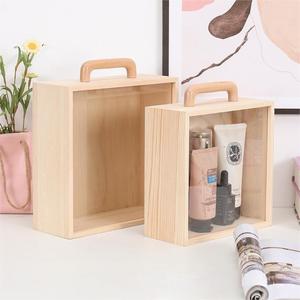 Caja de regalo de madera, caja para recuerdos de boda, caja de almacenamiento portátil para damas de honor/mejores amigas, caja de regalo artística - Product Image 1