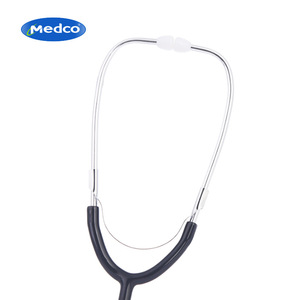Estetoscopio de un Solo Cabezal Medco de 75 cm, Negro, para Enseñanza Médica y Diagnóstico, de Aleación de Aluminio y Tubo de PVC, MK01-100A - Product Image 1