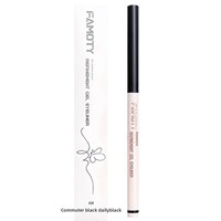 Crayon Eyeliner Gel Imperméable Longue Tenue Pointe Ultra-Fine Rose Nude Multicolore Anti-Bavures Rétractable Crème Maquillage