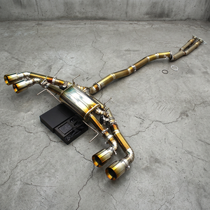 ระบบท่อไอเสีย Boska Valvetronic สำหรับ Nissan GTR GT-R R34/R35 3.8TT ปี 2008-2023 ไทเทเนียม เพิ่มประสิทธิภาพ Catback Muffler - Product Image 1