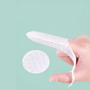 Gasa de Limpieza Bucal con Cepillo de Dedo, Dedales de Gasa Suave para el Cuidado de la Lengua y las Encías - Product Image 2