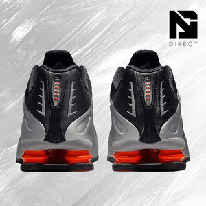 Chaussures de sport Shox R4 'og Orange Twist' pour la course à pied et le cross-training, respirantes et confortables - Product Image 4