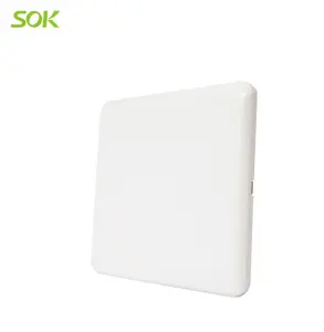 light switch cover accessory Hot electric sockets accessories 86*86 cm Blank Plate China supplier