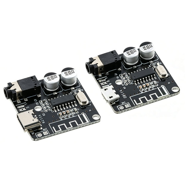 1-5pcs Audio Receiver Board ble 4.1/5.0 MP3 Audio Decoder Amplifier Board 3.7-5V Wireless Stereo Music Module VHM-314