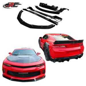 Kit de Carrocería de Fibra de Carbono para <span class=keywords><strong>Chevrolet</strong></span> <span class=keywords><strong>Camaro</strong></span> de Sexta Generación, Parachoques Delantero y Trasero, Capó, Guardabarros, Faldones Laterales - Product Image 1