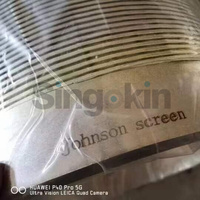 Filtre à tamis de type Johnson en acier inoxydable de 8 5/8 pouces pour le filtrage des puits d'eau