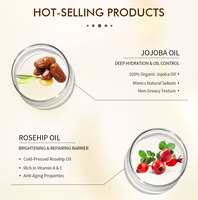 Huile essentielle de graines de jojoba de qualité supérieure 100% pure, pressée à froid, avec un parfum sucré frais pour les soins de la peau et des cheveux
