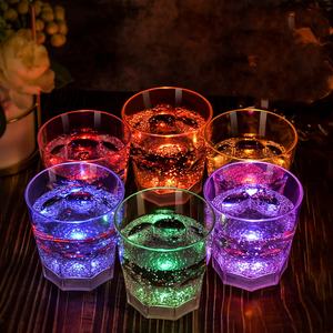 Flûtes à champagne personnalisées avec logo, verres à vin lumineux à LED à induction de qualité alimentaire pour fêtes et mariages - Product Image 5