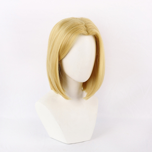 Perruque courte blonde pour femme, Halloween Game Rival Fantasy Susan Storm White Queen <span class=keywords><strong>Emma</strong></span> Grace <span class=keywords><strong>Frost</strong></span> Cosplay DCMO-020 - Product Image 2