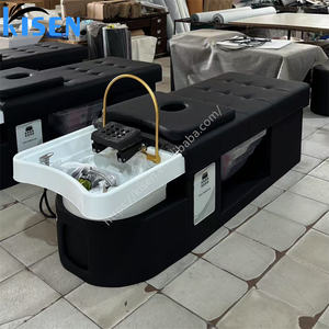 Hiệ<span class=keywords><strong>n</strong></span> đại đầu spa dầu gội đầu giường thoải mái tóc Salon đồ <span class=keywords><strong>n</strong></span>ội thất salon tóc rửa <span class=keywords><strong>massage</strong></span> dầu gội đầu giường với điều trị đầu hấp - Product Image 2