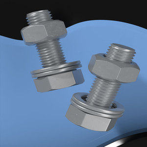Perno hexagonal BFT Baifit M16x80 de acero al carbono grado A, zincado, para la industria de la construcción - Product Image 2