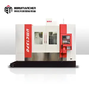 VMC1370 Chine Centre de fraisage CNC de haute qualité Différentes matières premières Pièces d'usinage CNC Le cône de l'arbre principal est BT40