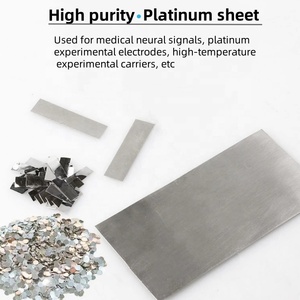 Catalizador industrial de <span class=keywords><strong>placa</strong></span>/lámina/hoja de platino de alta pureza 99.95% para investigación de laboratorio con patrón de alambre y bultos - Product Image 2