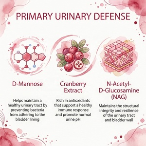 Integratore OEM per la Salute del Tratto Urinario di <span class=keywords><strong>Cani</strong></span> e Gatti, Capsule per la Difesa della Vescica, Formula Veterinaria con Etichetta Privata - Product Image 4