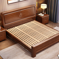 Wohnmöbel Modernes Design Polsterbett mit Stauraum Maßgefertigtes Multifunktionales Queen-Size Holzbett mit Schubladen für Erwachsene
