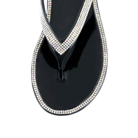Brillant strass femmes tongs
