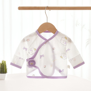 Top Estilo Monje para Bebé, Talla 52, Verano, Algodón, Unisex, Recién Nacido, 0-3 Meses, Categoría A - Product Image 4