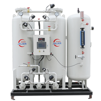 Nouveau Générateur d'Azote Automatique 220V Pureté 99,999% Capacité 80Nm³/h Pompe à Moteur à Engrenages en Acier Moteur PLC PSA Azote Liquide