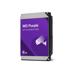 Disco Duro HDD Purple de 6 TB para Monitoreo, 3.5'', SATA 6 Gb/s, 5400 RPM, 256 MB de Caché, HDD64PURZ - Product Image 1