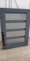 Volet en aluminium Naco avec barre de sécurité pour fenêtre