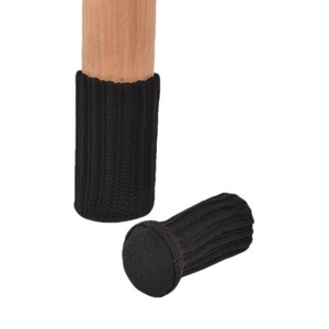 Table And Chair Leg Covers 7X4Cm Elastic Polyester Anti Slip Dustproof Round Solid Color Furniture Foot Pads - Product Image 5