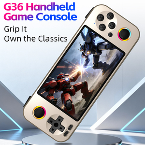 G36 อาร์เคดคลาสสิค เรโทรคอนโซลเกมพกพาหน้าจอ HD ขนาด 4.5 นิ้วแบบพกพาโอเพ่นซอร์สระบบลินุกซ์เครื่องเล่นวิดีโอเกมพกพา - Product Image 4