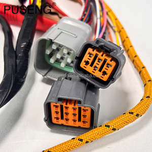 Cables de prueba de diagnóstico para excavadora de motor <span class=keywords><strong>Isuzu</strong></span> 4HK1 6HK1 integrales para arnés de prueba diésel utilizado para pruebas de motor - Product Image 5