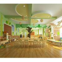Ensemble de meubles professionnels en bois pour enfants, Table, chaise, salle de classe, mobilier préscolaire