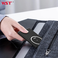Nouvelles batteries externes d'extérieur WST 2025 5000 mAh, mini chargeur mobile avec affichage numérique LED, batterie externe magnétique sans fil