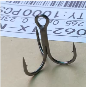 Anzuelos de pesca de la serie Pioneer 1X-NP 6062 de todos los tamaños al por mayor anzuelos de pesca de acero de alto carbono con púas fuertes para agua salada - Product Image 4