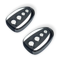 Télécommande universelle pour porte de garage et porte automatique, duplicateur de code fixe, affichage numérique LED, piles AAA, 4 boutons