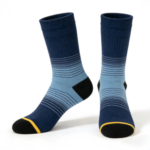 Chaussettes de basketball pour hommes, haute intensité, impression par sublimation, maille respirante, amorti maximal, gestion de l'humidité, anti-odeur - Product Image 3