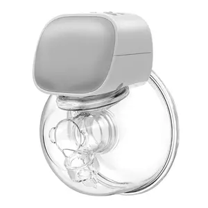 전기 무선 착용할 수 있는 유방 우유 수집 180ml BPA 자유로운 실리콘 아기 유방 펌프