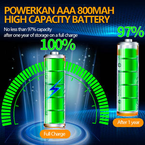 AAA 800mAh高容量<span class=keywords><strong>1.2V</strong></span> NiMH充電式デジタルカラオケマイク高電圧温度計! - Product Image 5