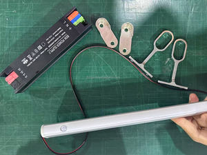 Rivestimento ovale in polvere dimmerabile vestiti appendiabiti pali Led estrusione alluminio armadio armadio profilo LED - Product Image 4