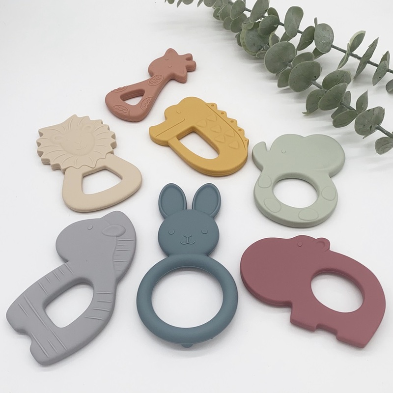 Cute Baby Animal Toothbrush Teether Toy