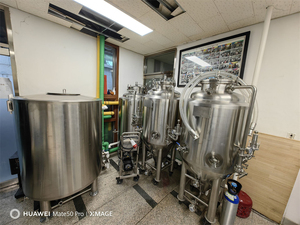 Thiết bị sản xuất bia mini All in One 100L 200L 300L, hệ thống sản xuất bia nano với các tính năng chế biến rượu - Product Image 3